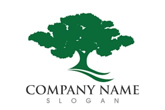 design a pine tree logo