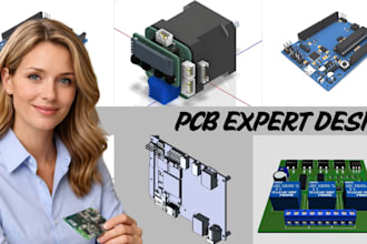 design specialized iot pcb boards and wireless sensor circuits with gerber, step