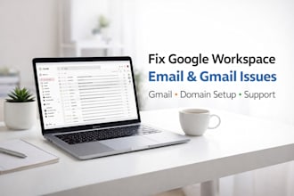 fix google workspace email issues, setup domain, and resolve gmail problems fast