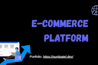 a custom ecommerce website with django and secure payment integration