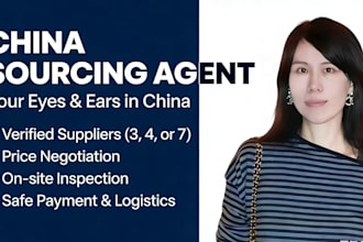 be your china sourcing agent