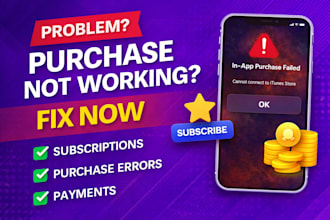 fix ios in app purchase or subscription issues