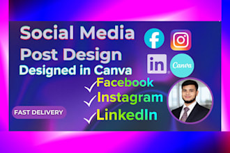 create canva design facebook and instagram post  for ads