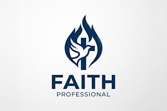 design a meaningful and inspiring faith logo