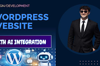 create wordpress site and ai integration