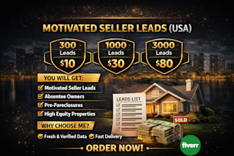 generate motivated seller leads with skip tracing