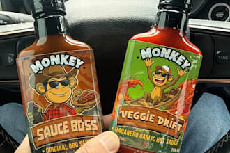 design custom cartoon label packaging