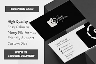 design modern luxury business card