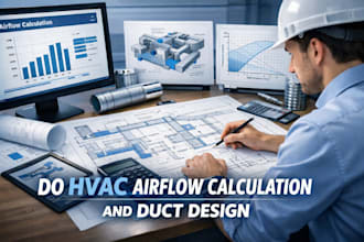 do hvac airflow calculation and duct design