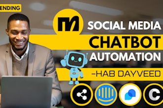 do custom chatbots for website social media manychat landbot botpress chatbase