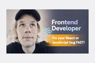 fix your react or javascript frontend bug fast