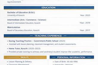 write ats friendly resume and cover letter for job applications