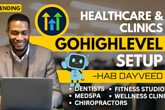 do gohighlevel setup for medspas, dentists chiropractors, health and wellness
