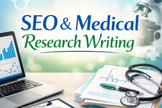 do medical articles writing, SEO writing