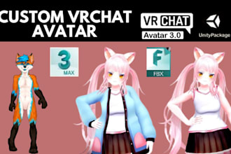 create custom vrchat avatar vtuber rigging toggle optimize clothing