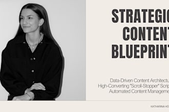 provide your social media strategy and converting content plan