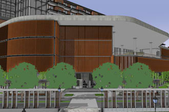 create professional sketchup 3d architectural models