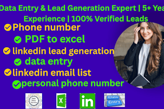 provide b2b leads with phone number, mobile number, and direct number
