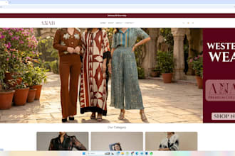 design shopify website and complete graphic design branding