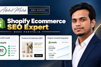 ecommerce shopify seo expert