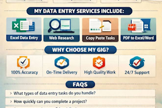 do you data entry