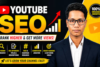 do professional youtube SEO and video ranking