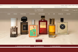 build perfume store fragrance  perfume shopify perfume website cologne store