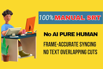 make manual srt files in ilocano, tagalog, english