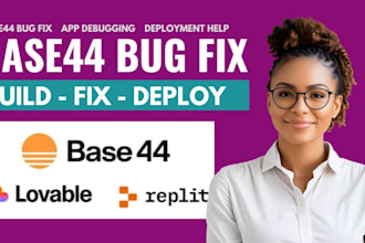 base44 bug fixing base44 expert base44 deployment base44 app web