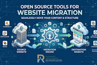 migrate website using open source tools