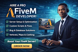 be your dedicated fivem developer for your rp server