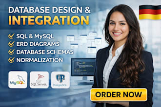 design database integration sql mysql erd diagram database schema normalization