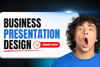 create professional google slides business presentation startup pitch deck moder