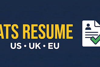 write a professional ats resume and CV optimization