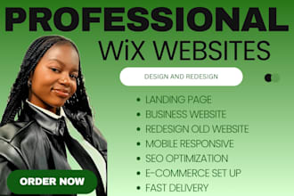 design a professional landing page