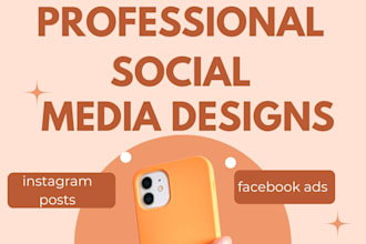 design canva instagram post, facebook post and social media posts
