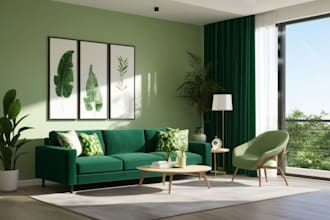 do 3d interior and exterior architectural render for home, office and commercial