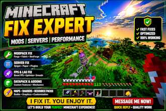 fix minecraft lag boost fps forge fabric modpack server minecraft skin cobblemon