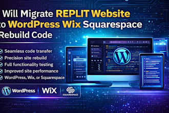 migrate replit website app to github vercel app replit website app tranfer