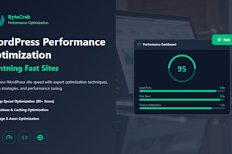 improve speed and seo of your wordpress site, do bug fixing and plugin update