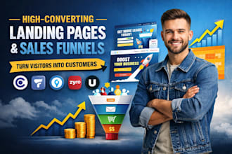 develop ucraft funnelish carrd unbounce webnode zyro landing page website design
