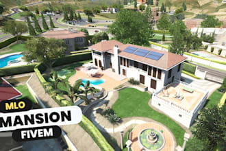 create fivem custom mlo, ymap interiors, exteriors, props and gta v maps