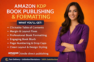publish book on amazon kindle KDP, book formatting, kdp book publishing