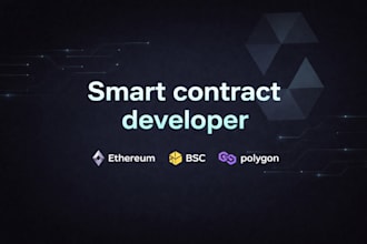 create and deploy erc20 token smart contract on ethereum, bsc, polygon