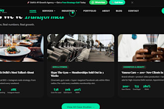 design and develop a high converting landing page