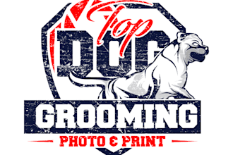 design pet shop, cat, dog custom logo for your website