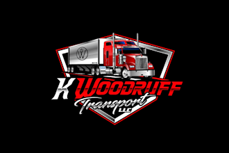 create exclusive and marvelous truck logo design