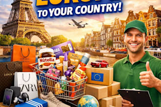 purchase and forward products from europe to your country