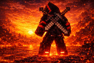 create cinematic minecraft renders