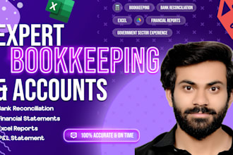 do bookkeeping and bank reconciliation for your business